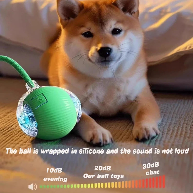 Smart Rolling Dog Ball — Automatic Interactive Toy